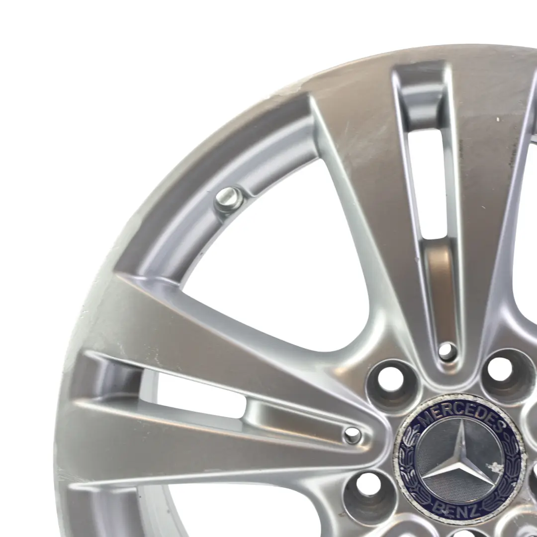 Mercedes W176 W246 Wheel Rim Alloy Silver 17" ET:52,5 7,5J - SKU A2464011400-2 - Part number A2464011400