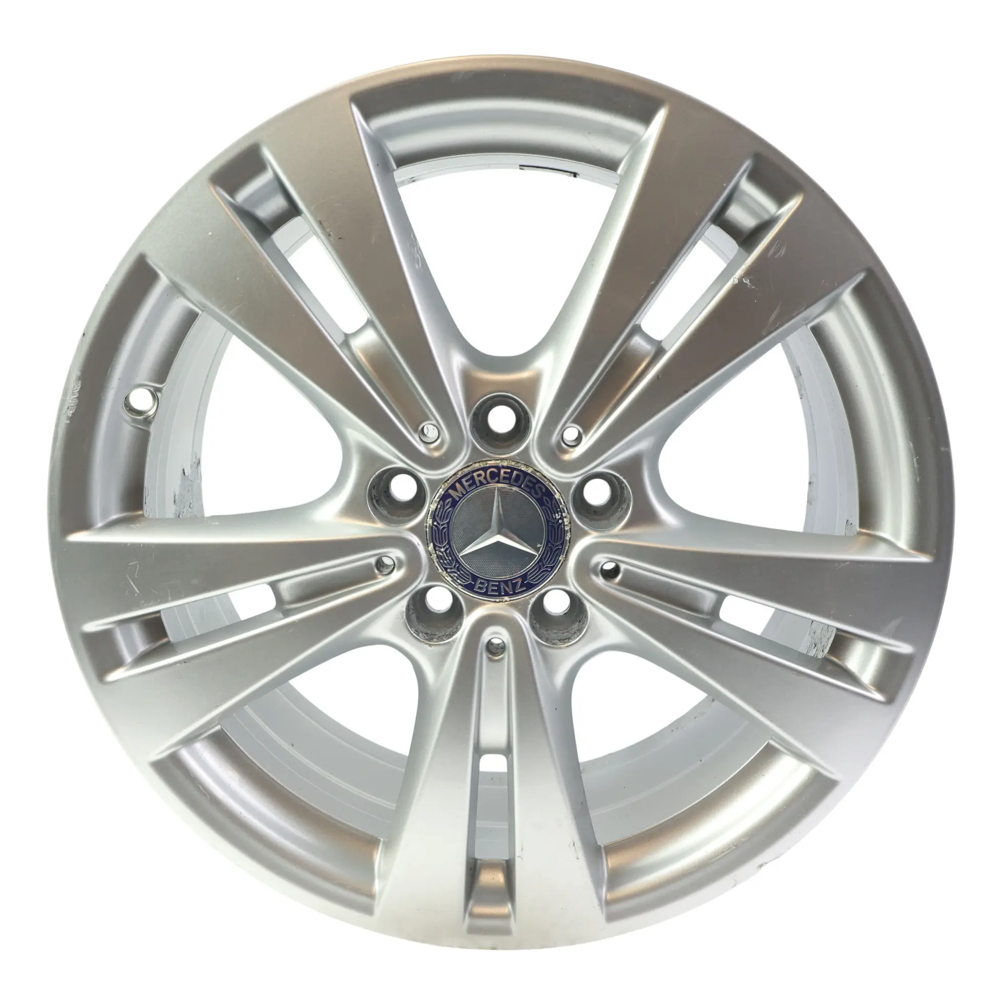 Mercedes W176 W246 Llanta De aleacion plateada 17" 7,5J ET:52,5 A2464011400