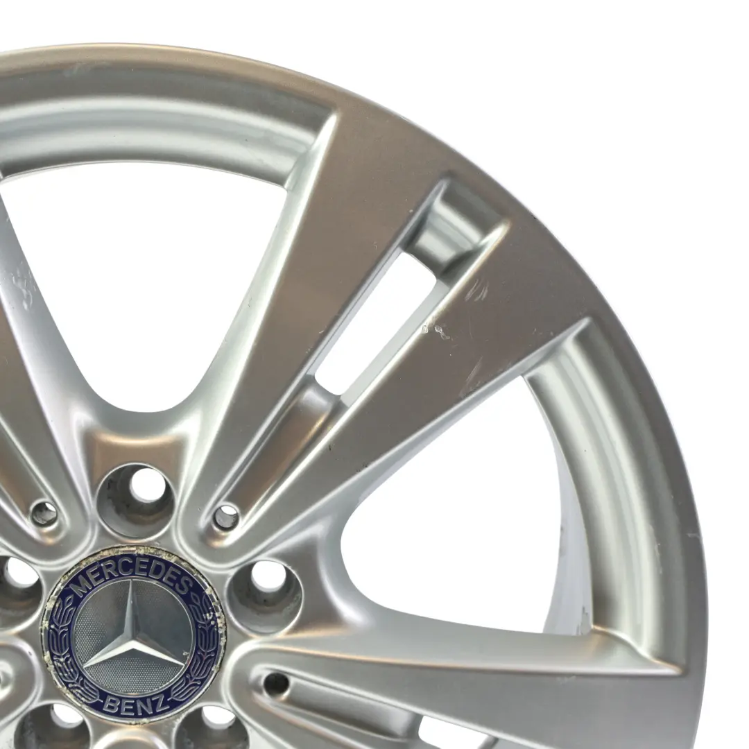 Mercedes W176 W246 Cerchio in lega argento 17" 7,5J ET:52,5 - SKU A2464011400-5 - Numero di parte A2464011400