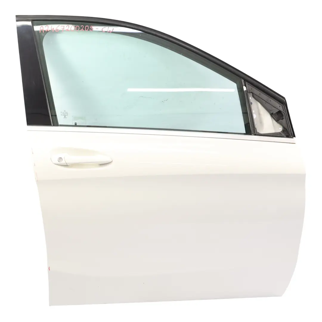 Mercedes W246 Drzwi Przednie Prawe Calcite White Biały - 650 - SKU A2467200205-CW - Numer Części A2467200205