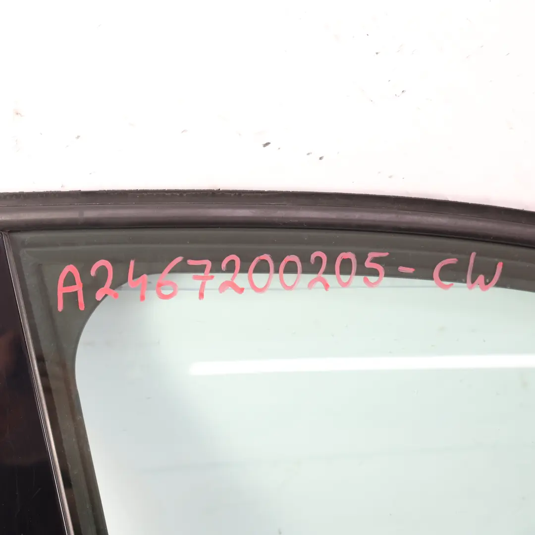 Mercedes W246 Door Front Right O/S B-Class Calcite White - 650 - SKU A2467200205-CW - Part number A2467200205
