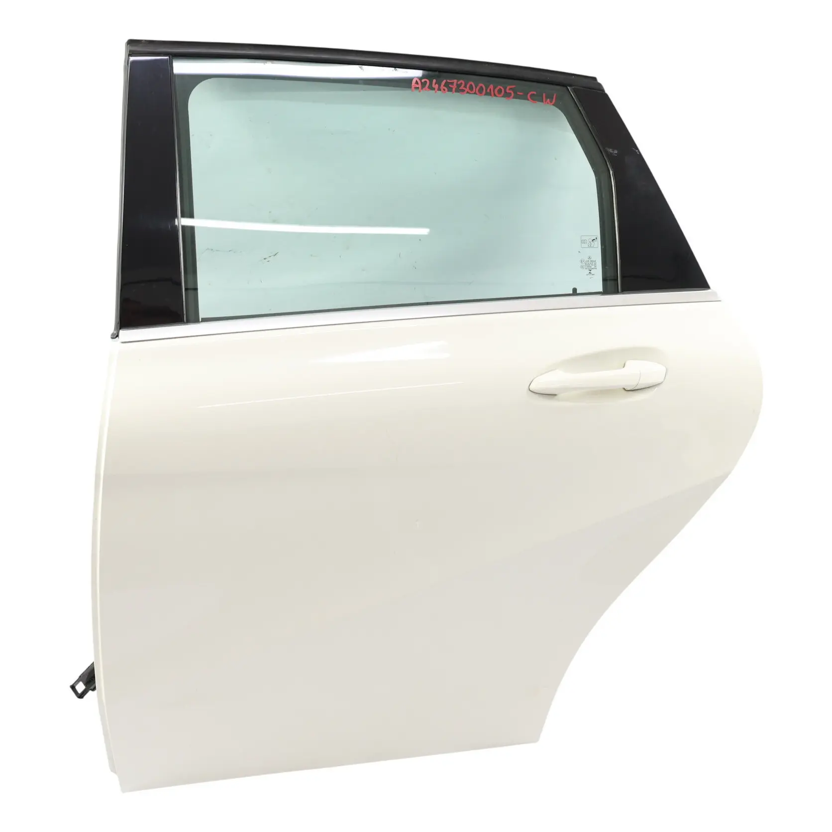 Mercedes W246 Porte Arriere Gauche Blanc Calcite - 650