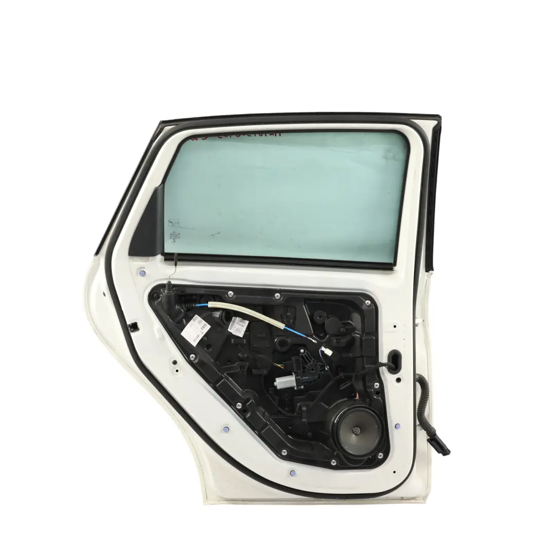 Mercedes W246 Porta posteriore sinistra Classe B Bianco Calcite - 650 - SKU A2467300105-CW - Numero di parte A2467300105