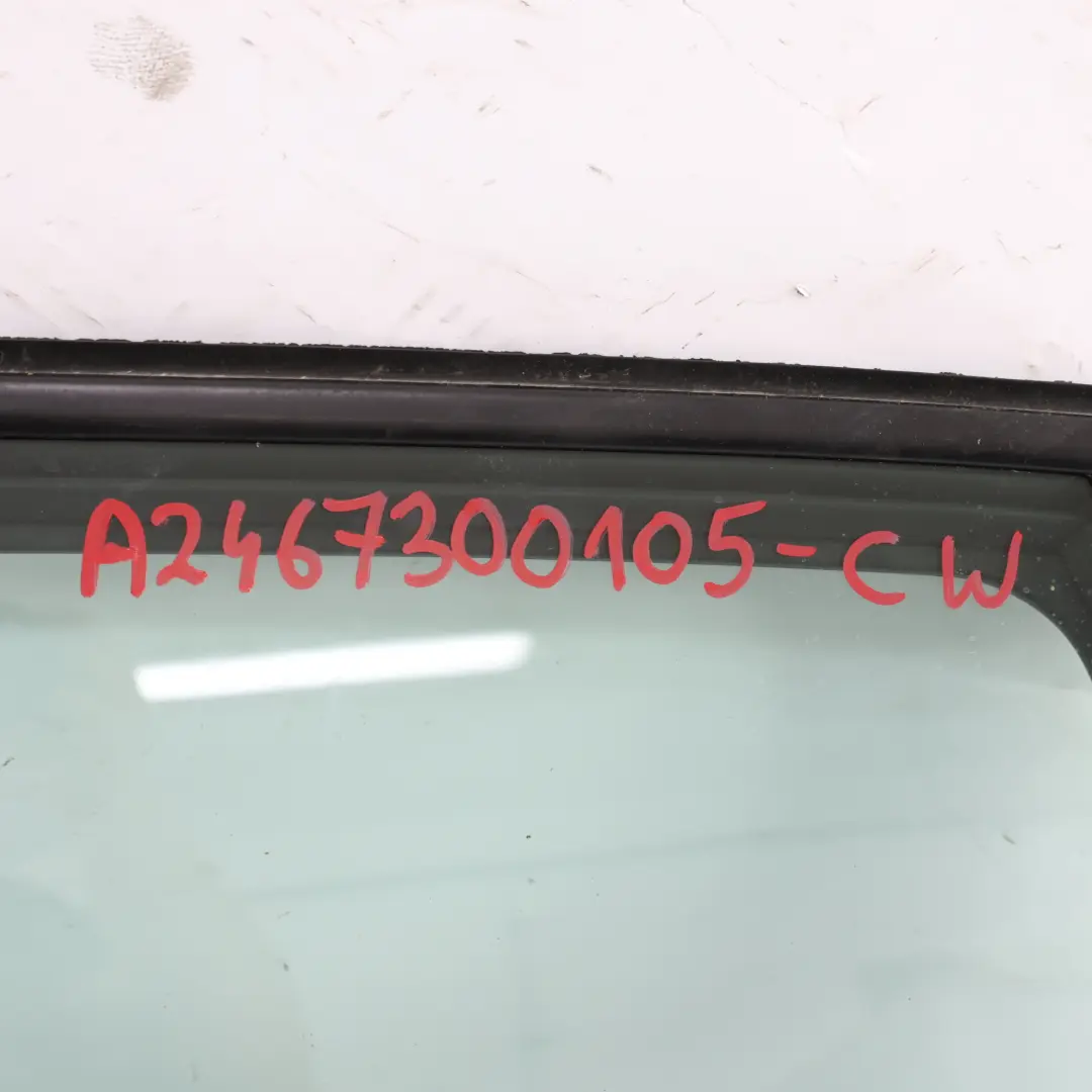 Porta posteriore sinistra Classe B Bianco Calcite - 650 per Mercedes W246 con numero di parte A2467300105 Mercedes W246 Porta posteriore sinistra Classe B Bianco Calcite - 650 - SKU A2467300105-CW - Numero di parte A2467300105