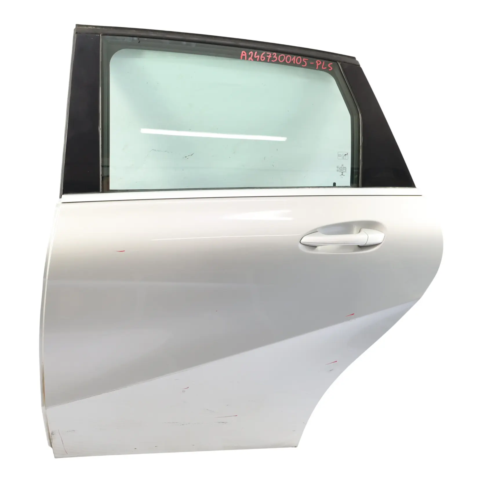 Mercedes W246 Door Rear Left N/S Polar Silver Metallic - 761