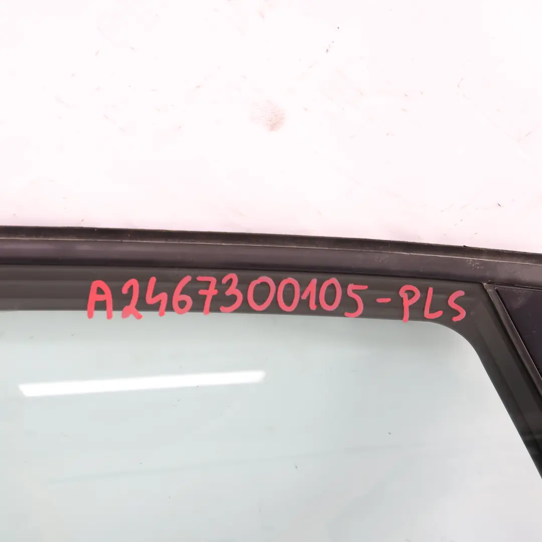Porta posteriore sinistra Polar Silver Metallic - 761 per Mercedes W246 con numero di parte A2467300105 Mercedes W246 Porta posteriore sinistra Polar Silver Metallic - 761 - SKU A2467300105-PLS - Numero di parte A2467300105