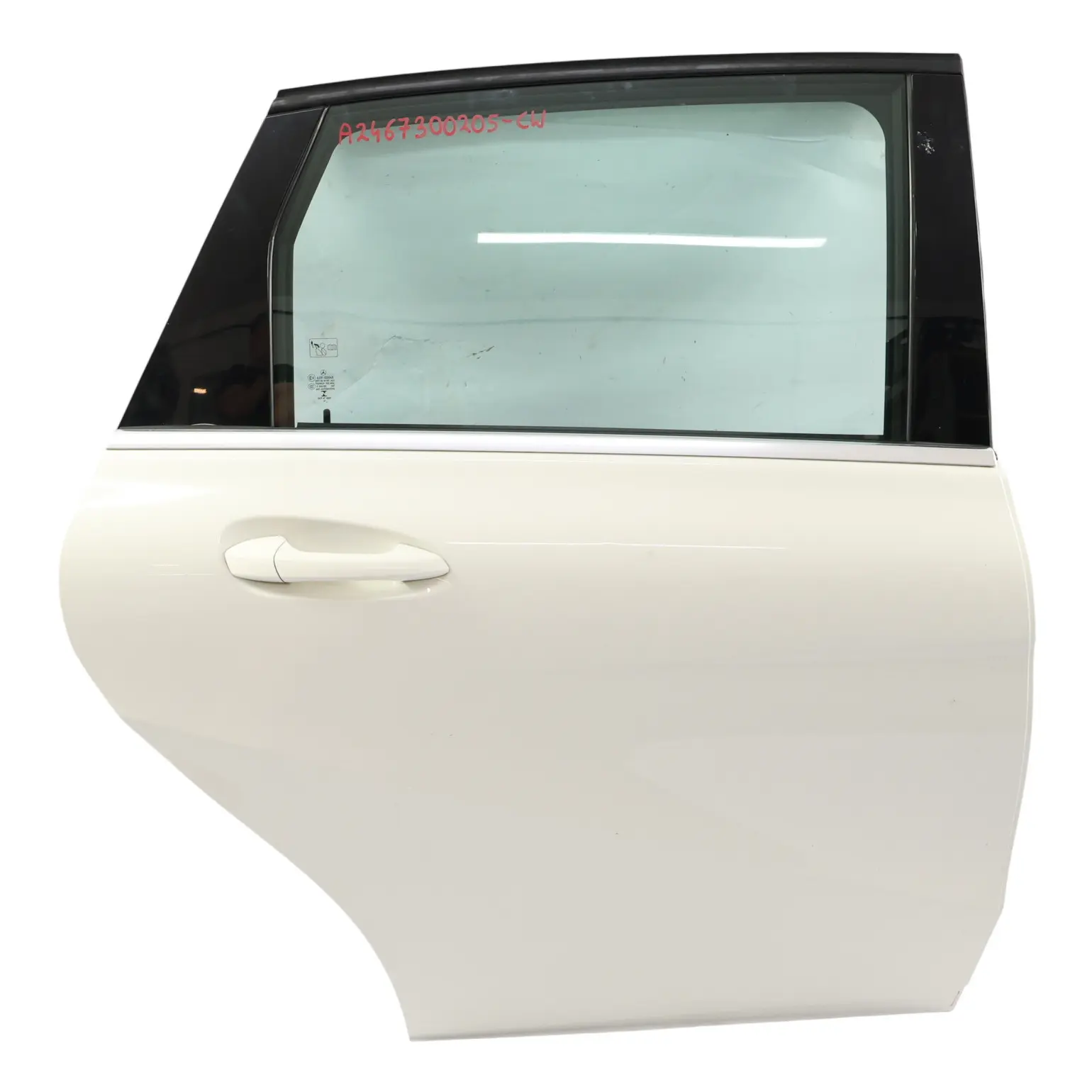 Mercedes W246 Porte Arriere Droite Blanc Calcite - 650