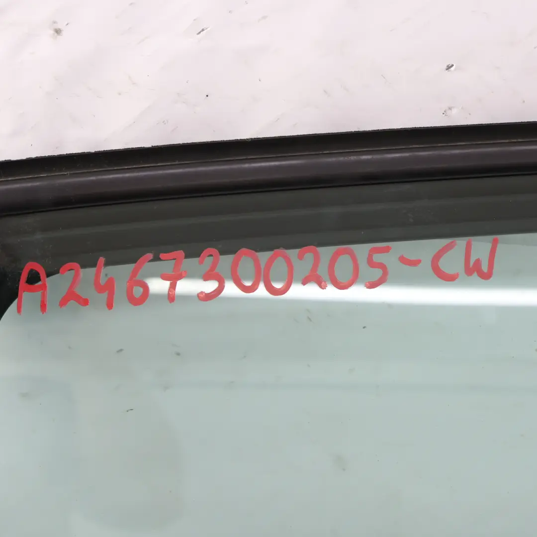 Mercedes W246 Porte Arriere Droite Blanc Calcite - 650 - SKU A2467300205-CW - Numéro de pièce A2467300205