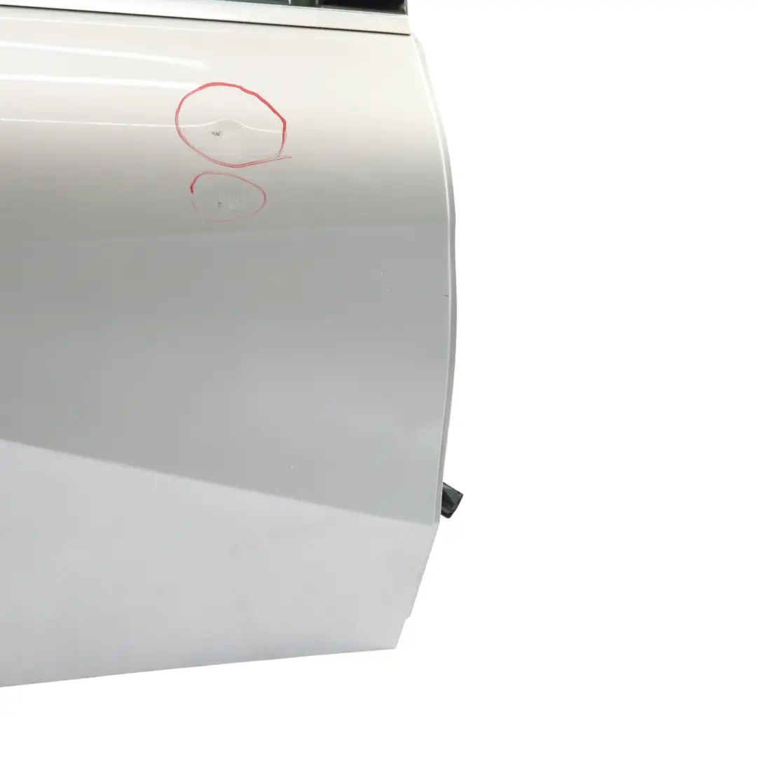 Door Rear Right O/S B-Class Polar Silver Metallic - 761 to Mercedes W246 with Part number A2467300205 Mercedes W246 Door Rear Right O/S B-Class Polar Silver Metallic - 761 - SKU A2467300205-PLS - Part number A2467300205