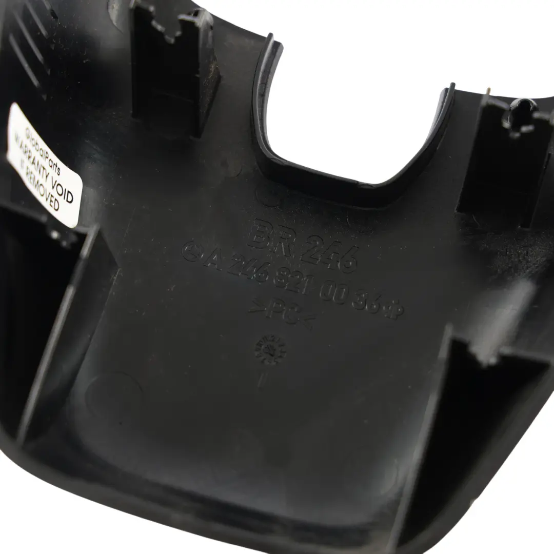 View Mirror Surround Trim Cover Panel to Mercedes W246 Rear with Part number A2468210036 Mercedes W246 Rear View Mirror Surround Trim Cover Panel - SKU A2468210036 - Part number A2468210036