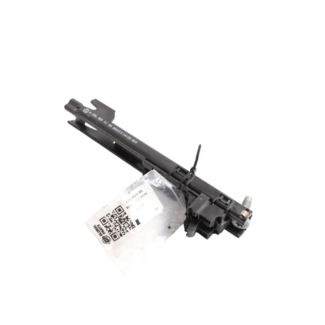 Front Seatbelt Height Adjustment Rail to Mercedes C117 W176 with Part number A2468600188 Mercedes C117 W176 Front Seatbelt Height Adjustment Rail - SKU A2468600188 - Part number A2468600188