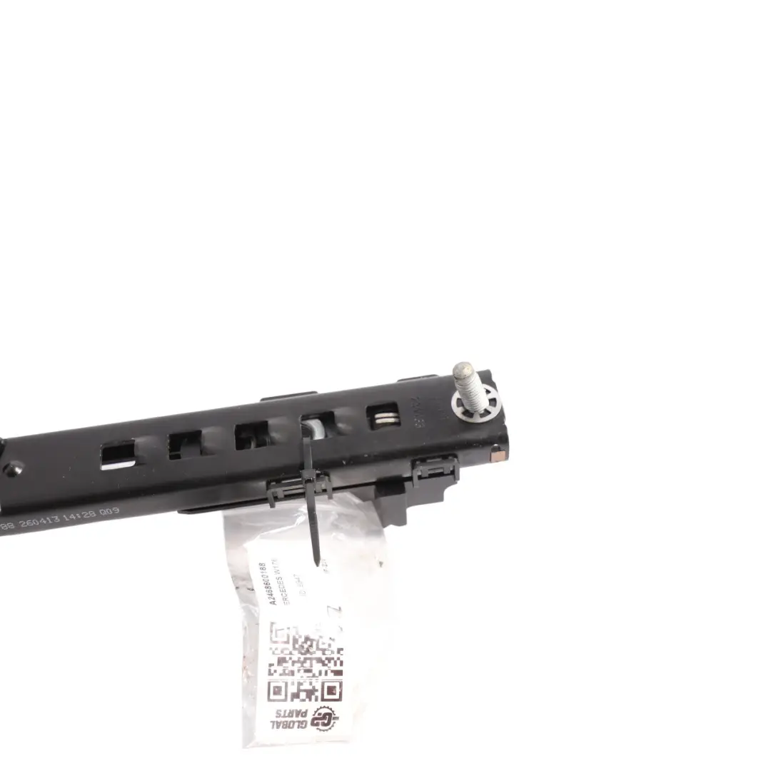 Mercedes C117 W176 Front Seatbelt Height Adjustment Rail - SKU A2468600188 - Part number A2468600188