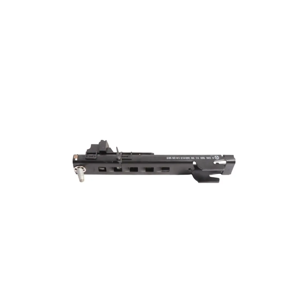 Front Seatbelt Height Adjustment Rail to Mercedes C117 W176 with Part number A2468600188 Mercedes C117 W176 Front Seatbelt Height Adjustment Rail - SKU A2468600188 - Part number A2468600188