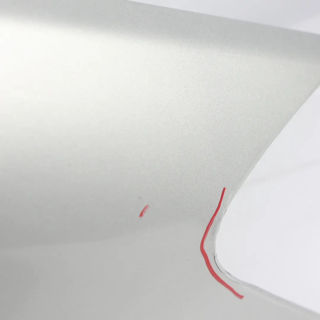 Mercedes W246 Wing Fender Panel Front Right O/S Side Trim Cover Polar Silver 761 - SKU A2468810201-PLS - Part number A2468810201