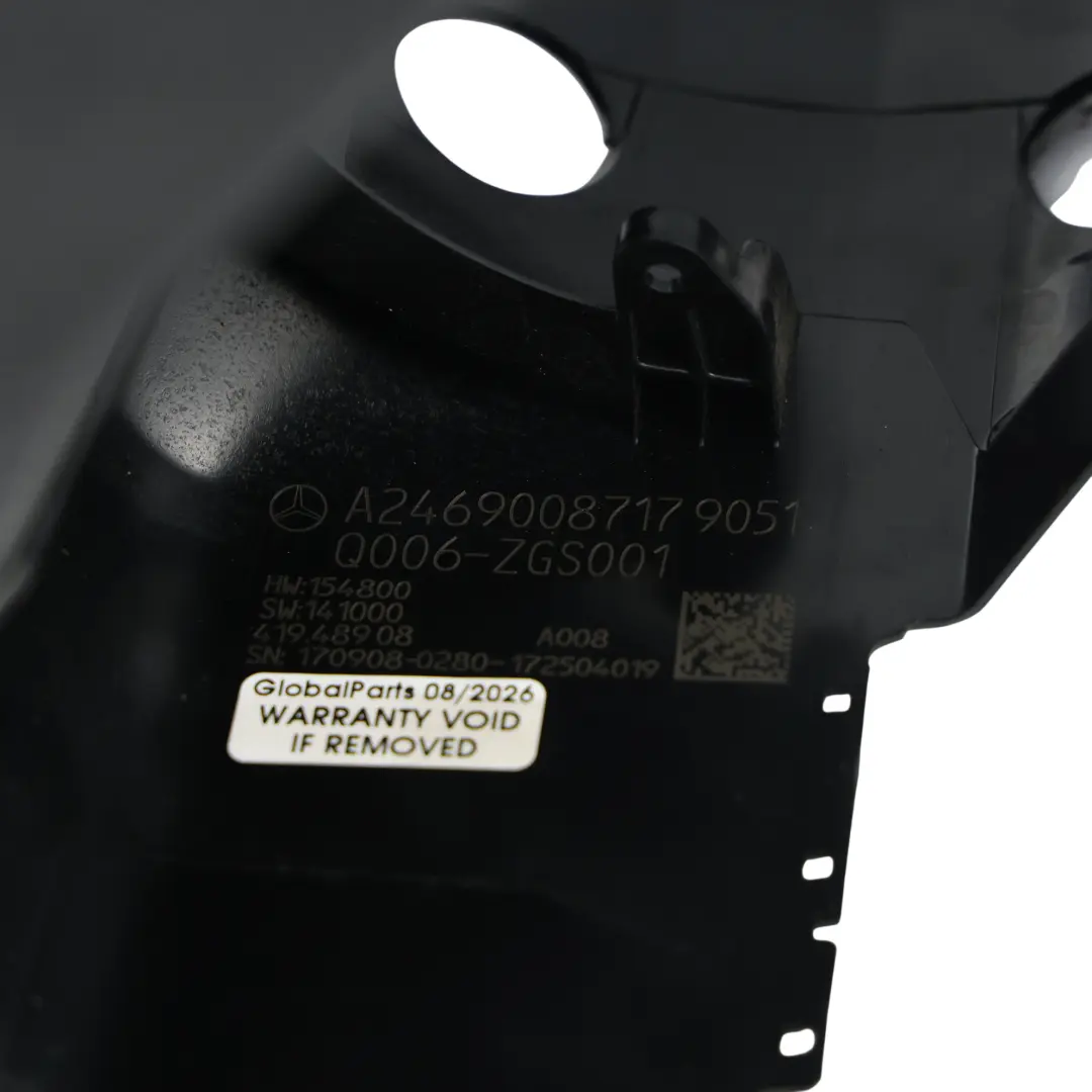 Steering Column Cover Trim Panel Surround Black to Mercedes C117 W447 with Part number A2469008717 Mercedes C117 W447 Steering Column Cover Trim Panel Surround Black - SKU A2469008717-1 - Part number A2469008717