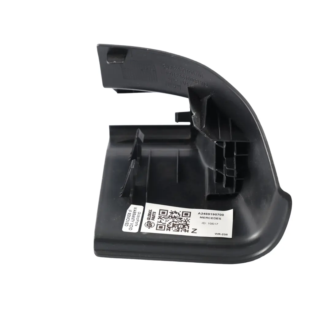 Mercedes W246 Front Seat Rail Trim Panel Cover Driver Side - SKU A2469190700 - Part number A2469190700