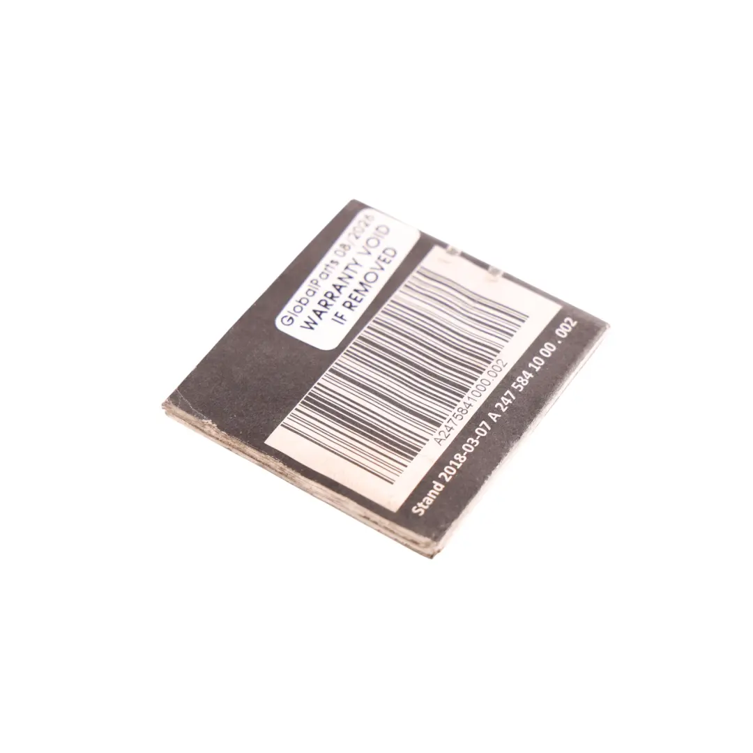 Mercedes X118 Fuse Box Allocation Fuse Placement Map Card Diagram - SKU A2475841000 - Part number A2475841000