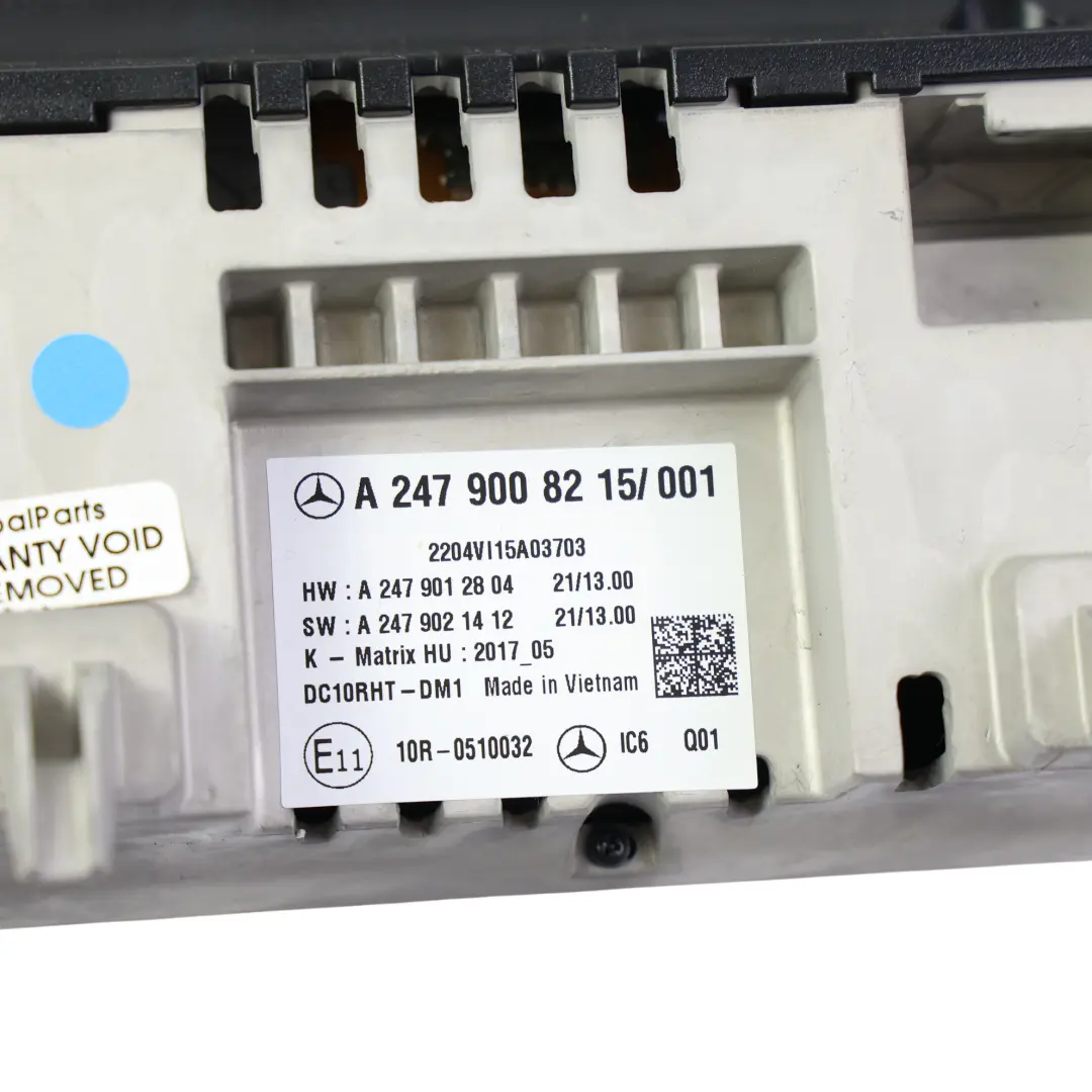 Monitor Display Speedo Sat Nav Virtual Cockpit to Mercedes W177 Dash with Part number A2479008215 Mercedes W177 Dash Monitor Display Speedo Sat Nav Virtual Cockpit - SKU RHD-A2479008215 - Part number A2479008215