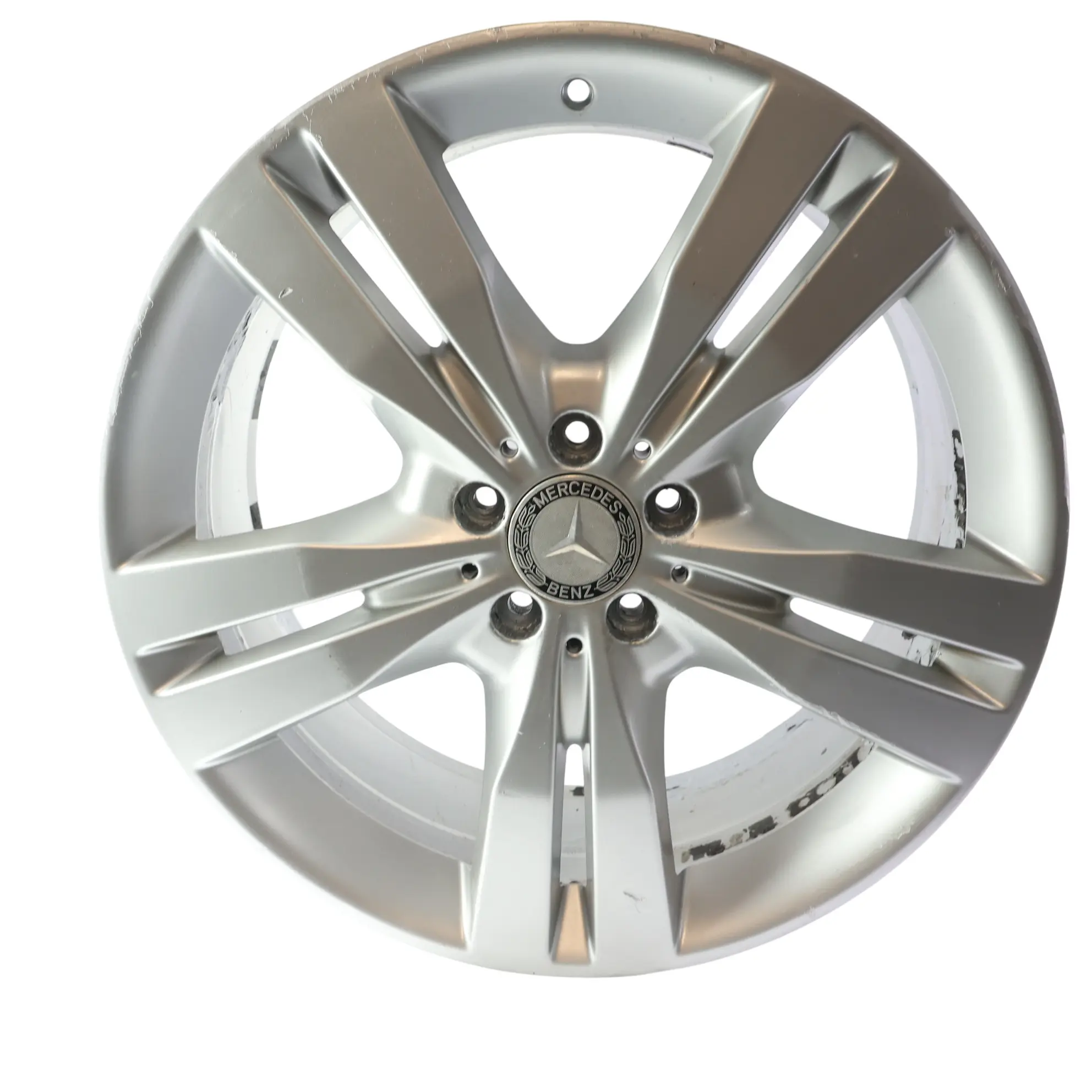 Mercedes W251 Silver Wheel Alloy Rim 20" 5 Double Spoke ET:60 8,5J A2514014002