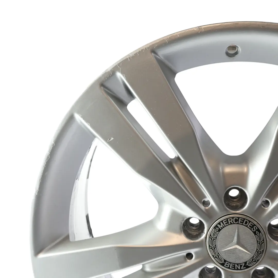 Mercedes W251 Silver Wheel Alloy Rim 20" 5 Double Spoke ET:60 8,5J - SKU A2514014002-1 - Part number A2514014002