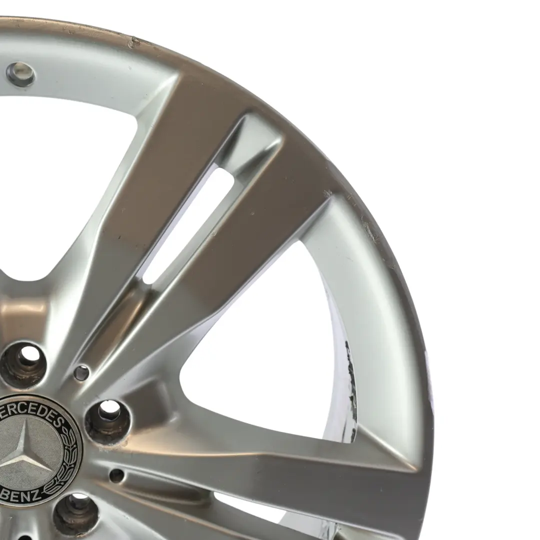 Mercedes W251 Silver Wheel Alloy Rim 20" 5 Double Spoke ET:60 8,5J - SKU A2514014002-1 - Part number A2514014002