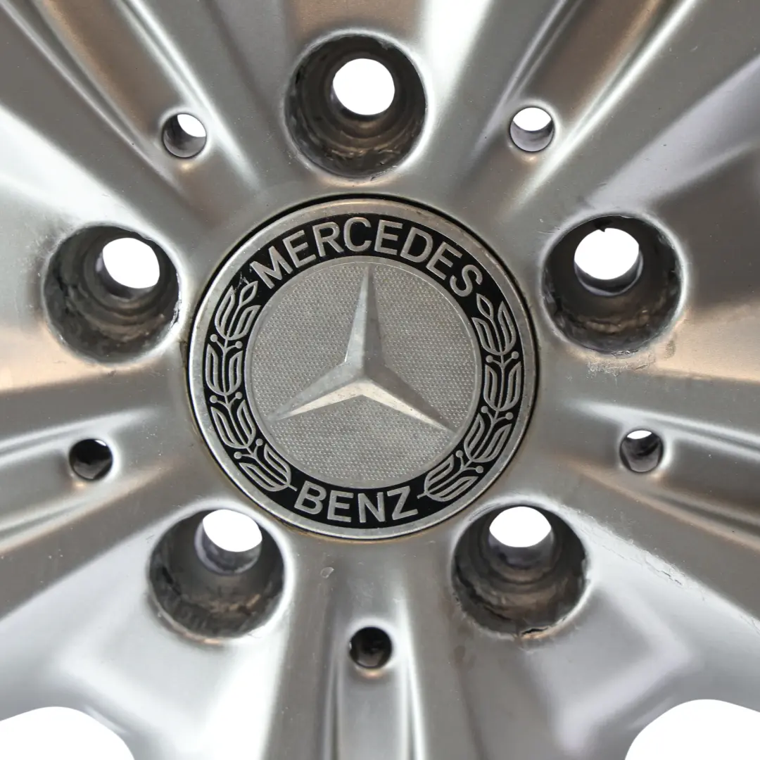 Mercedes W251 Silver Wheel Alloy Rim 20" 5 Double Spoke ET:60 8,5J - SKU A2514014002-1 - Part number A2514014002