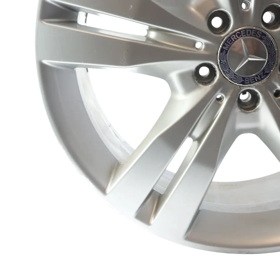 Mercedes W251 Silver Wheel Alloy Rim 20" 5 Double Spoke ET:60 8,5J - SKU A2514014002-2 - Part number A2514014002
