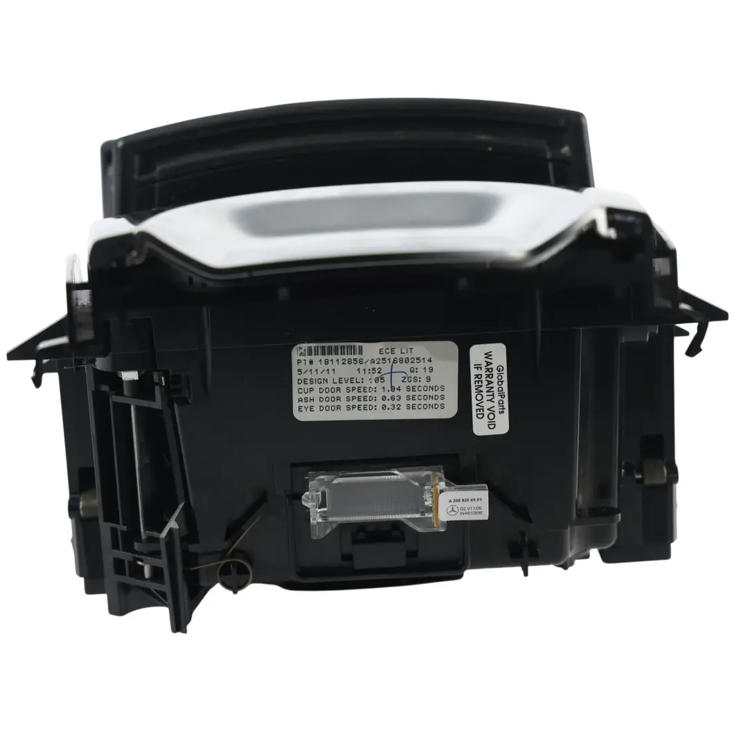 Mercedes W251 Consola Central Reposabrazos Carcasa Bandeja Cenicero - SKU A2516808300 - Número de pieza A2516808300