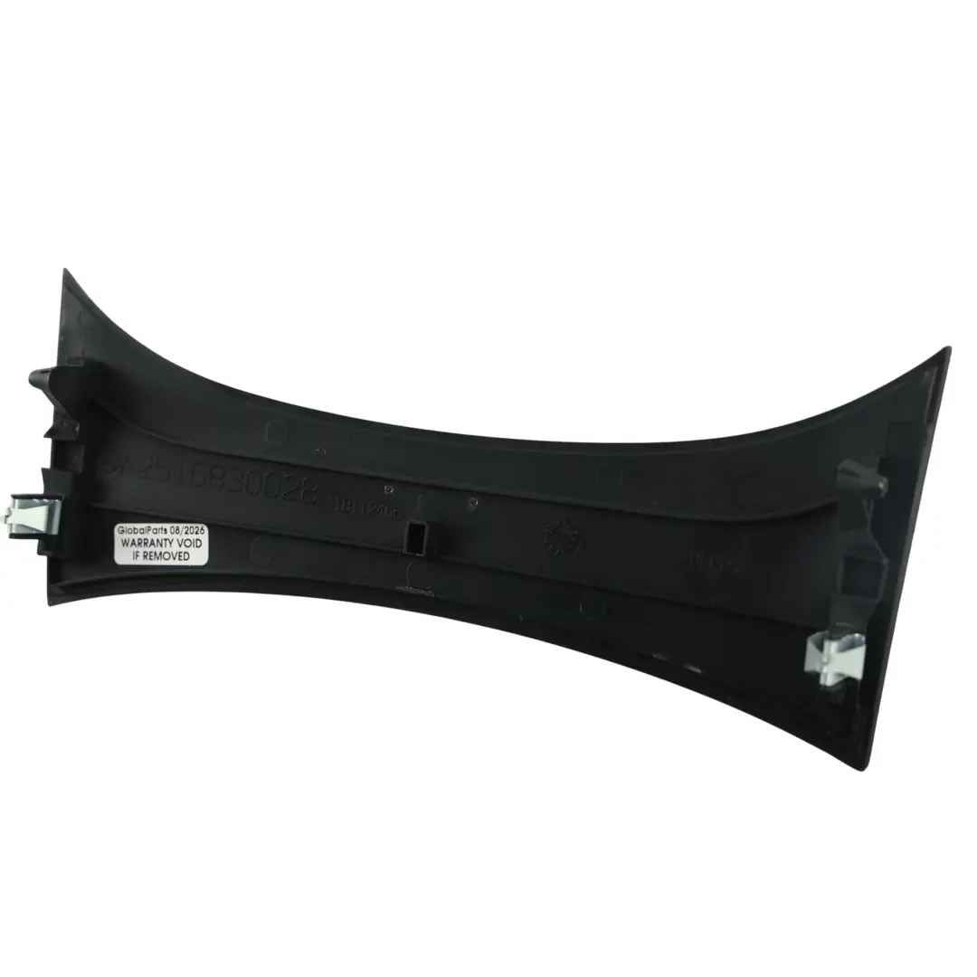 Mercedes W251 Mittelkonsole Verkleidung Abdeckung Schwarz - SKU A2516830028 - Teilenummer A2516830028