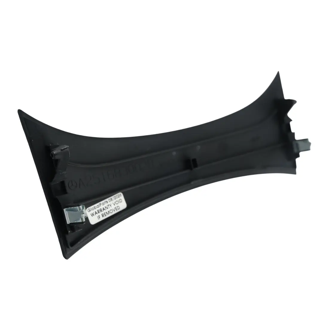 Mercedes W251 Centre Console Trim Panel Cover Black - SKU A2516830028 - Part number A2516830028
