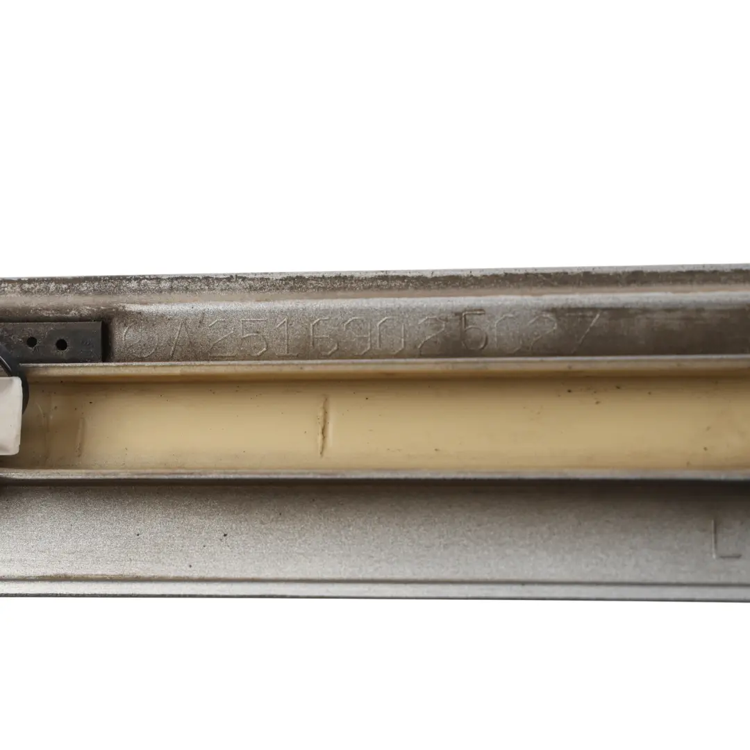 Door Moulding Trim Rear Left N/S Iridium Silver - 775 to Mercedes W251 with Part number A2516902562 Mercedes W251 Door Moulding Trim Rear Left N/S Iridium Silver - 775 - SKU A2516902562-IRS - Part number A2516902562