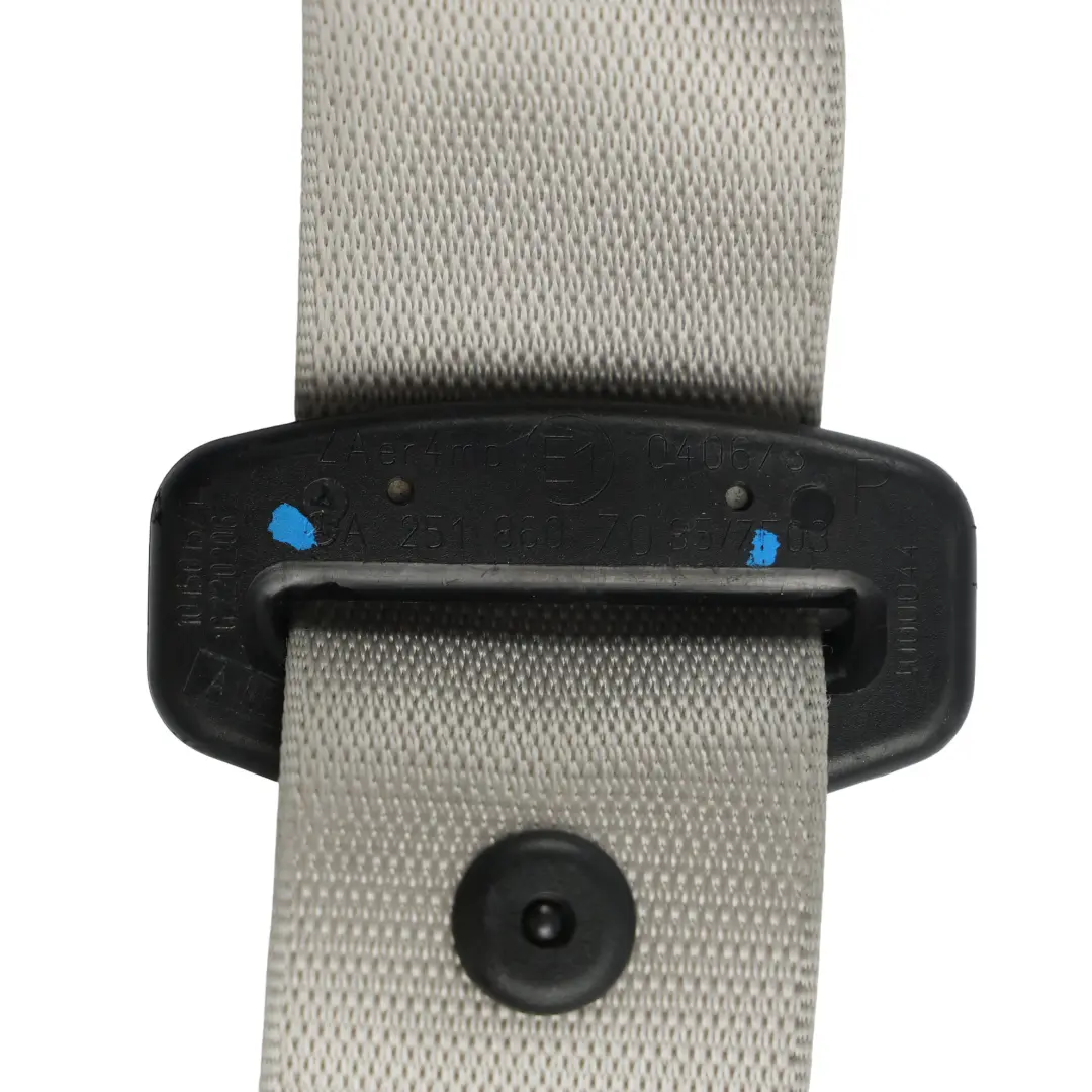 Mercedes W164 W251 Seat Belt Upper Front Right O/S Seatbelt Grey - SKU RHD-A2518607085 - Part number A2518607085