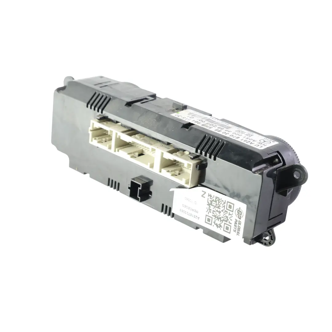 Heater Climate Control Unit A/C Switch Panel to Mercedes W251 with Part number A2518703089 Mercedes W251 Heater Climate Control Unit A/C Switch Panel - SKU A2518703089 - Part number A2518703089