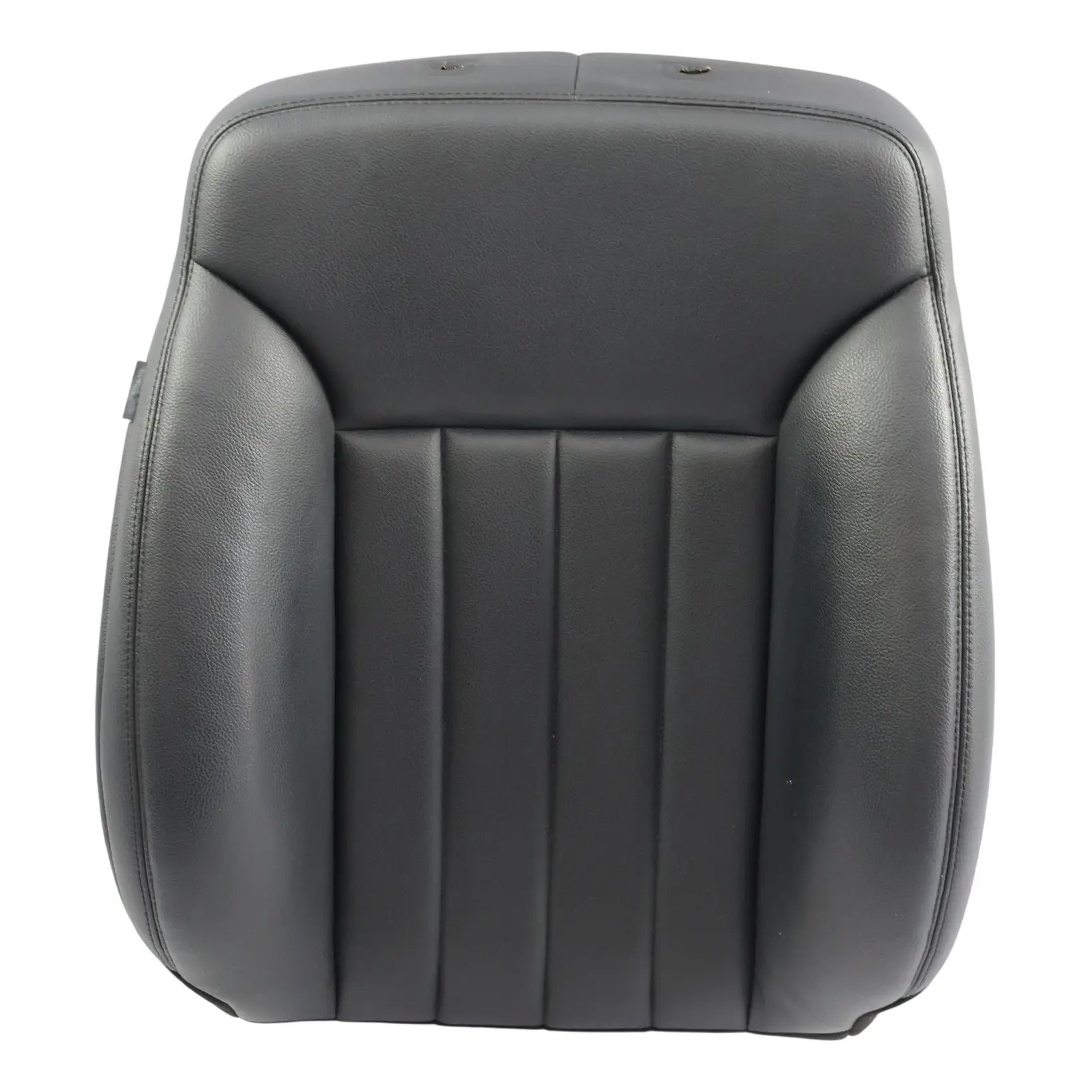 Mercedes W164 Front Seat Backrest Cover Leather Black Right O/S A2519100693