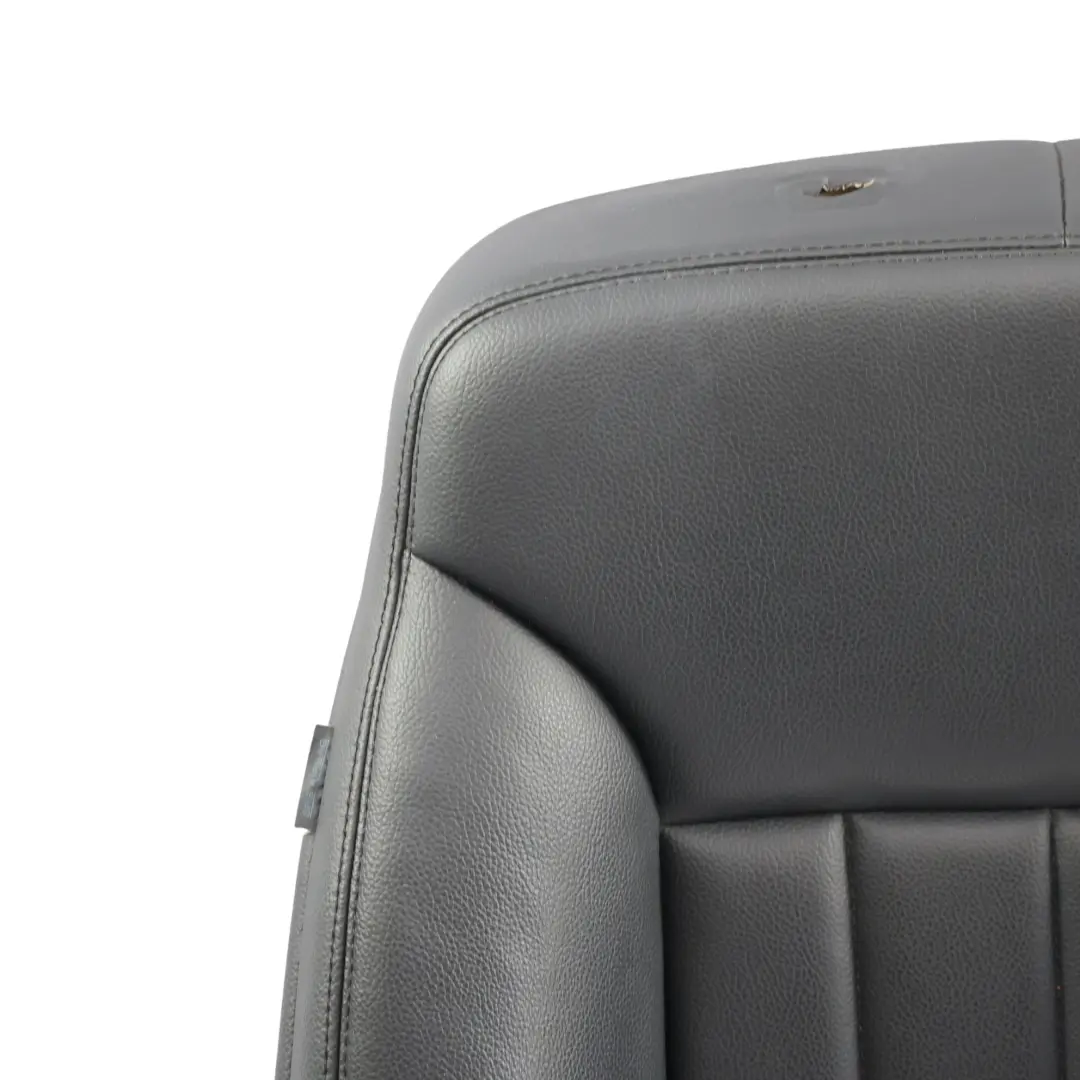 Mercedes W164 Front Seat Backrest Cover Leather Black Right O/S - SKU RHD-A2519100693 - Part number A2519100693