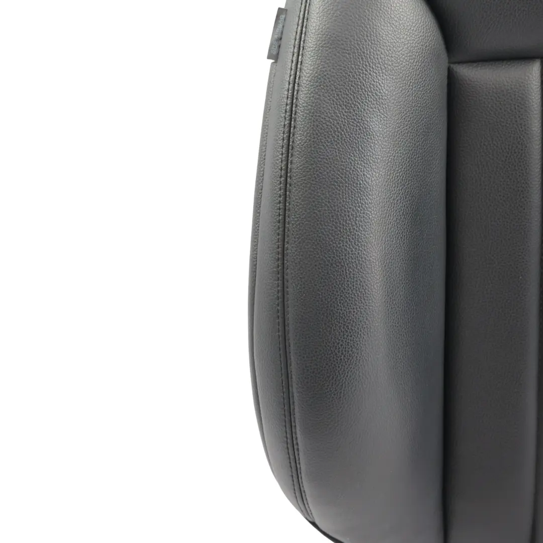 Mercedes W164 Front Seat Backrest Cover Leather Black Right O/S - SKU RHD-A2519100693 - Part number A2519100693