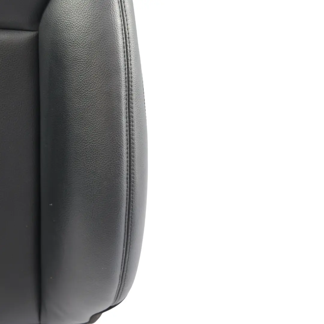 Mercedes W164 Front Seat Backrest Cover Leather Black Right O/S - SKU RHD-A2519100693 - Part number A2519100693