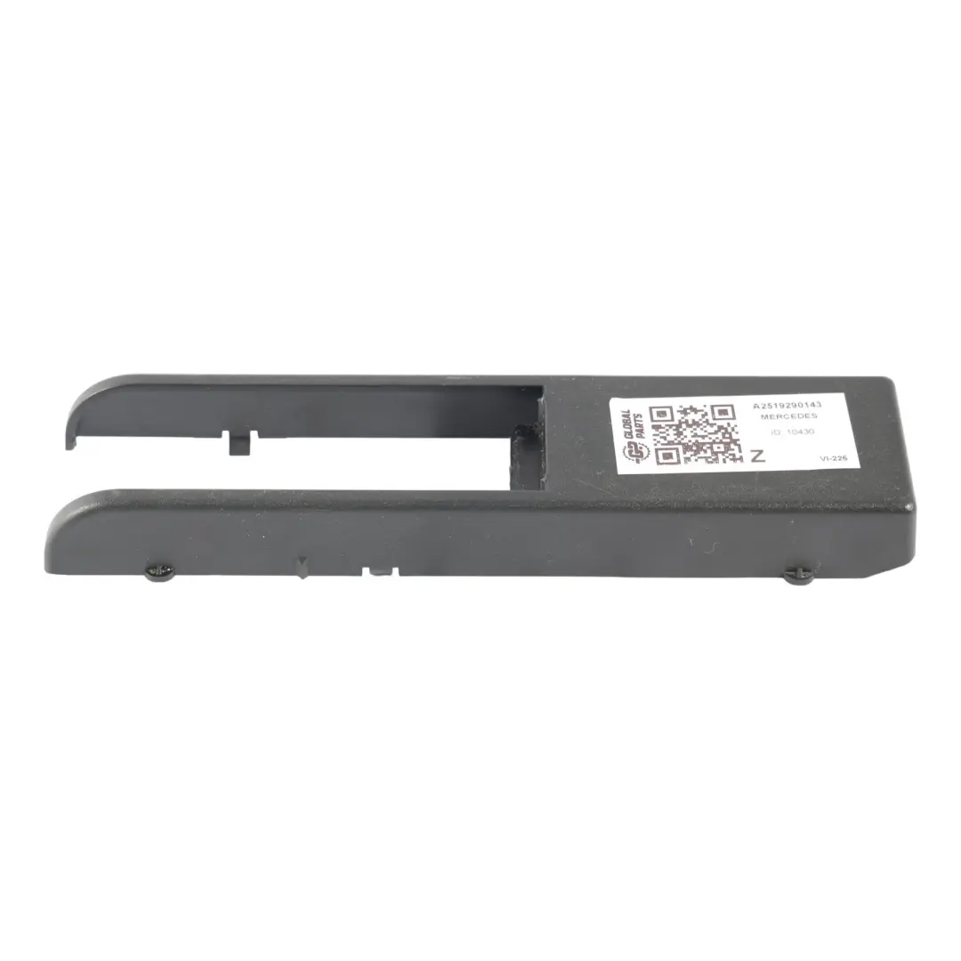 Mercedes W251 Rear Seat Side Rail Track Cover Trim Left Right N/O/S - SKU A2519290143 - Part number A2519290143