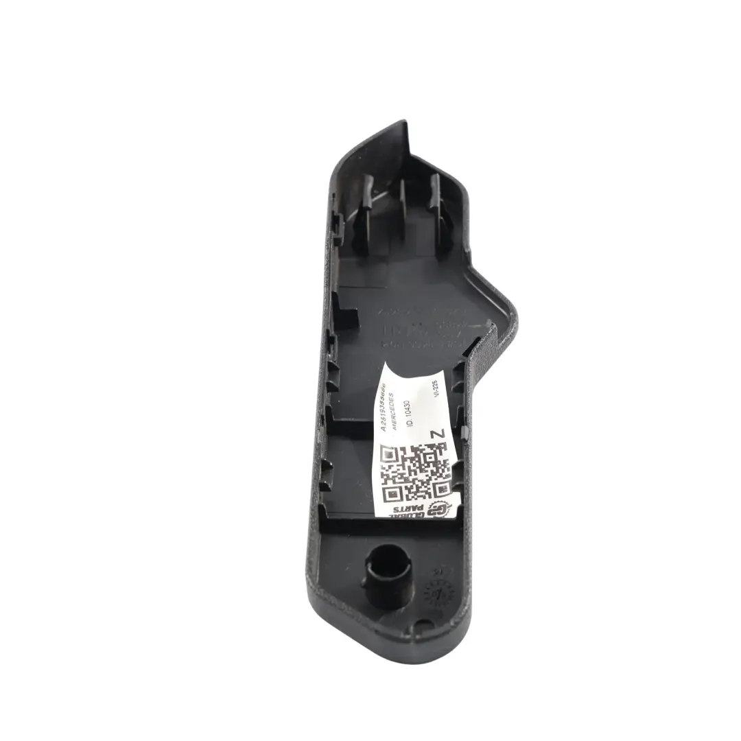 Folding Seat Backrest Adjuster Cover Right O/S to Mercedes V251 W251 with Part number A2519355686 Mercedes V251 W251 Folding Seat Backrest Adjuster Cover Right O/S - SKU A2519355686 - Part number A2519355686