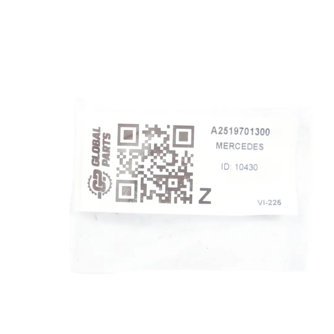 Mercedes W164 W251 Appui-Tête Central Siège Arrière Noir Microfibre - SKU A2519701300 - Numéro de pièce A2519701300