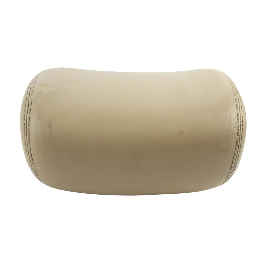 Mercedes GL X164 Head Restraint Designo Alcantara Leather Beige Left Right N/O/S - SKU A2519703750 - Part number A2519703750