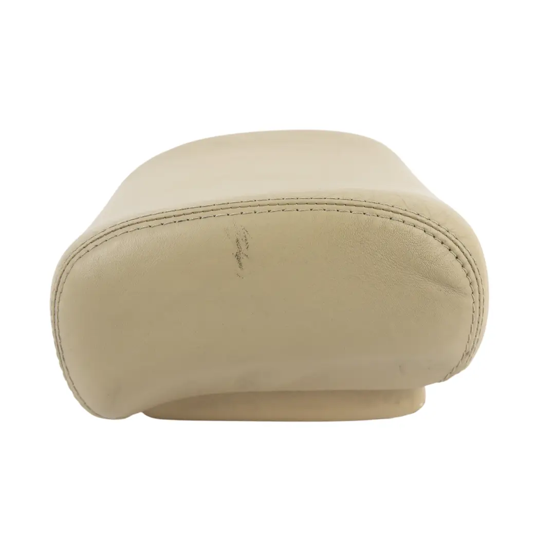 Mercedes GL X164 Head Restraint Designo Alcantara Leather Beige Left Right N/O/S - SKU A2519703750 - Part number A2519703750