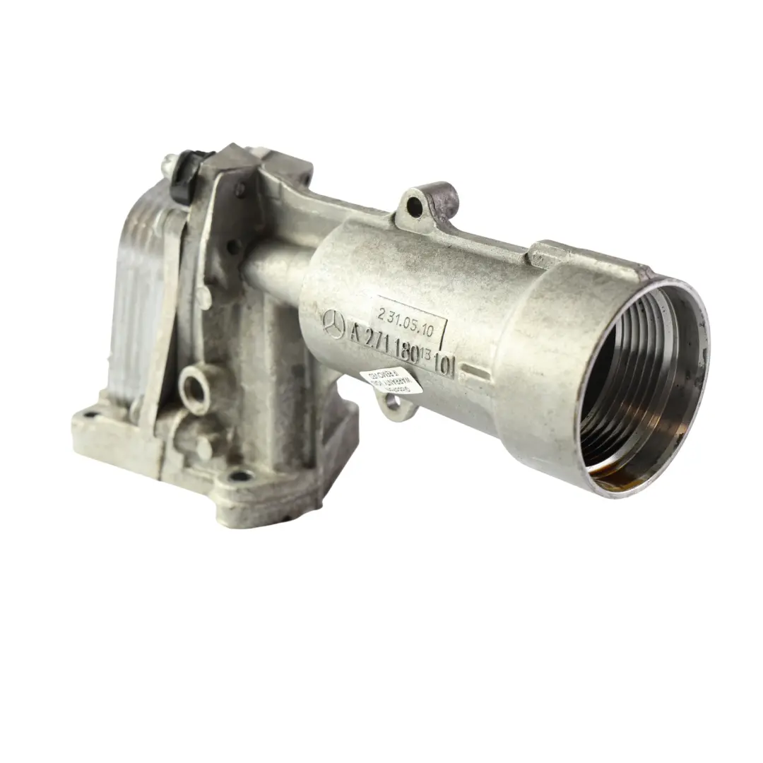 Mercedes W203 M271 Petrol Engine Oil Filter Housing Cooler - SKU A2711801310-1 - Part number A2711801310