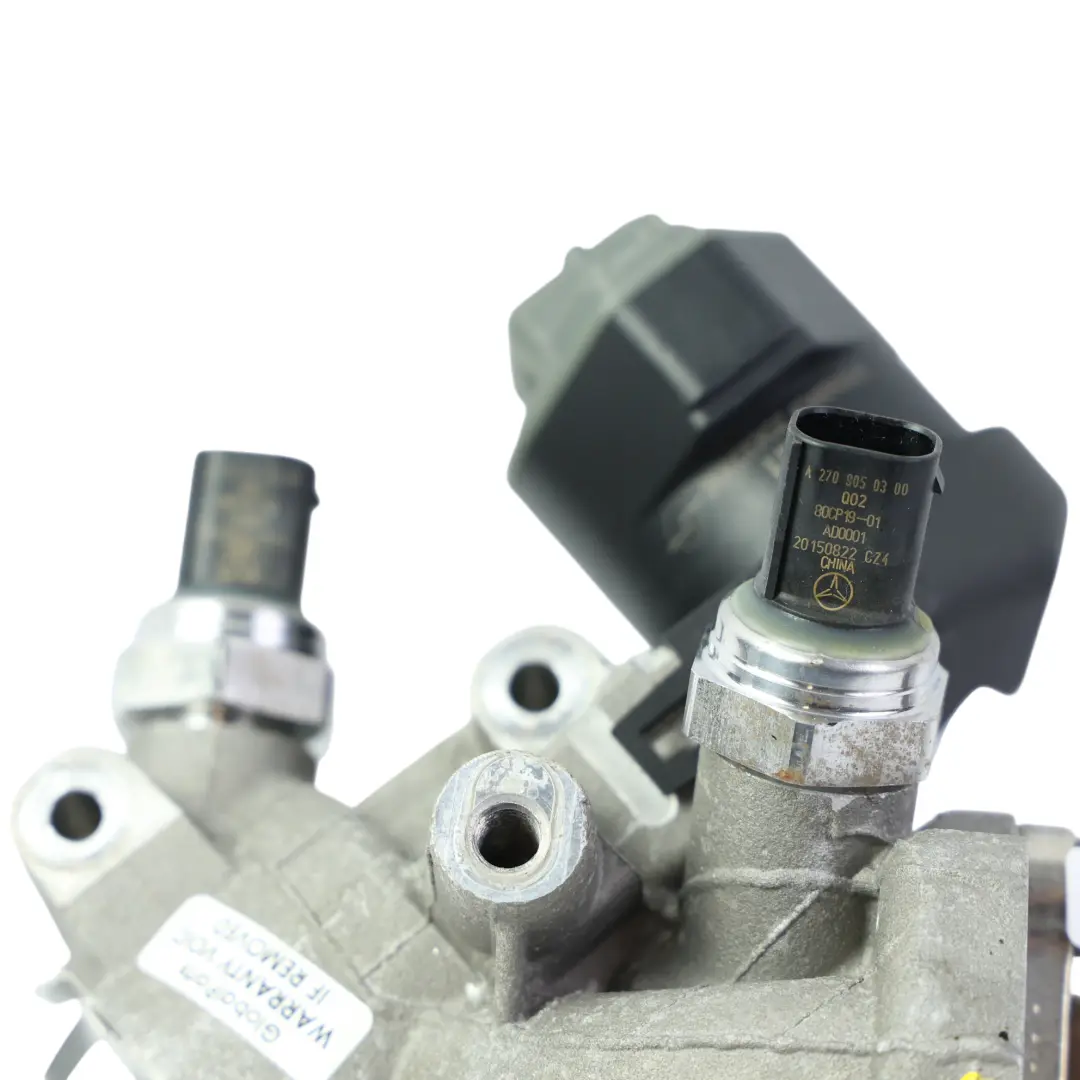 Mercedes W205 W212 W213 AGR Kühler Abgas Kühleinheit M274 - SKU A2741420379-1 - Teilenummer A2741420379