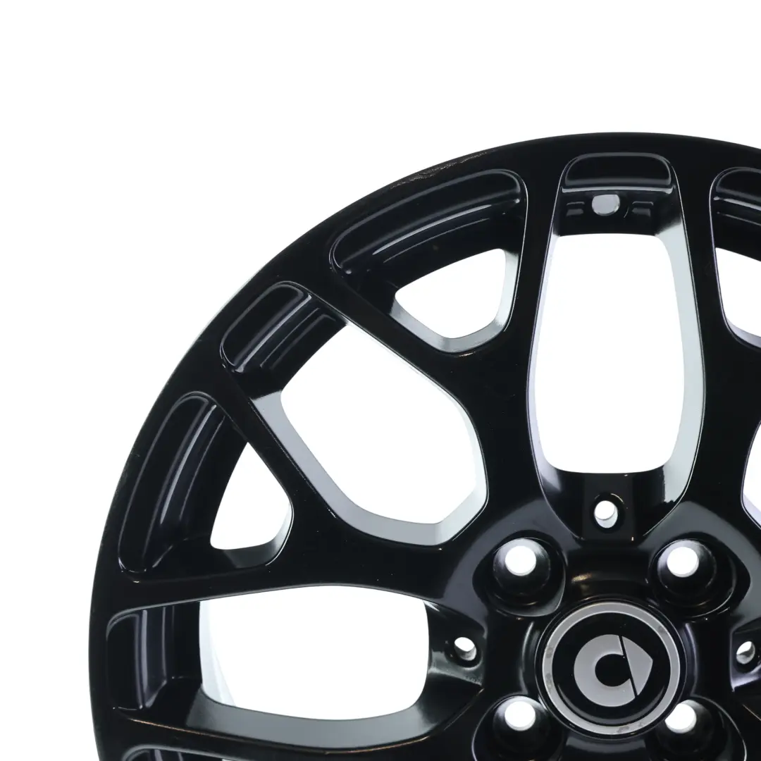 Smart Fortwo A453 Cerchio Lega Anteriore Nero 16" ET:44 6J 4x100 - SKU A4534010400-1 - Numero di parte A4534010400