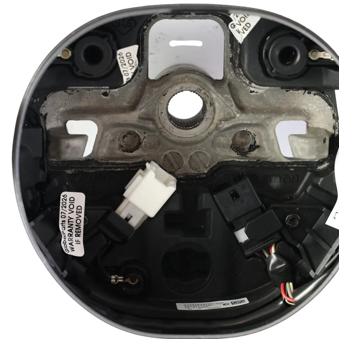 A453 Steering Wheel Black Leather Multifunction to Smart with Part number A4534603700 Smart A453 Steering Wheel Black Leather Multifunction - SKU A4534603700 - Part number A4534603700