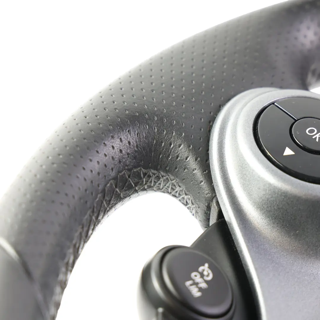 Smart A453 Steering Wheel Black Leather Multifunction - SKU A4534603700 - Part number A4534603700