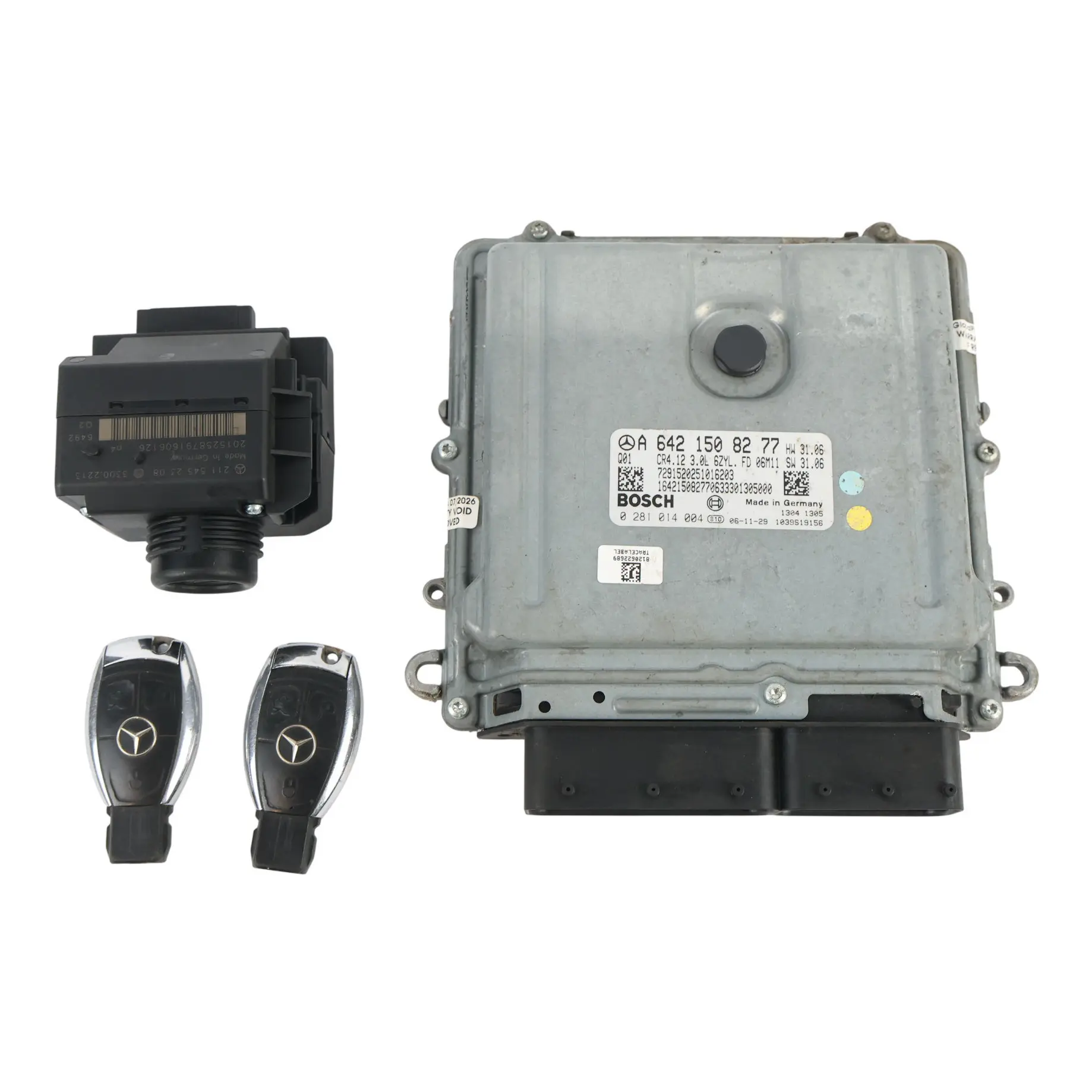 Mercedes CLS C219 OM642.920 Kit Centralina Motore A6421508277 Automatico