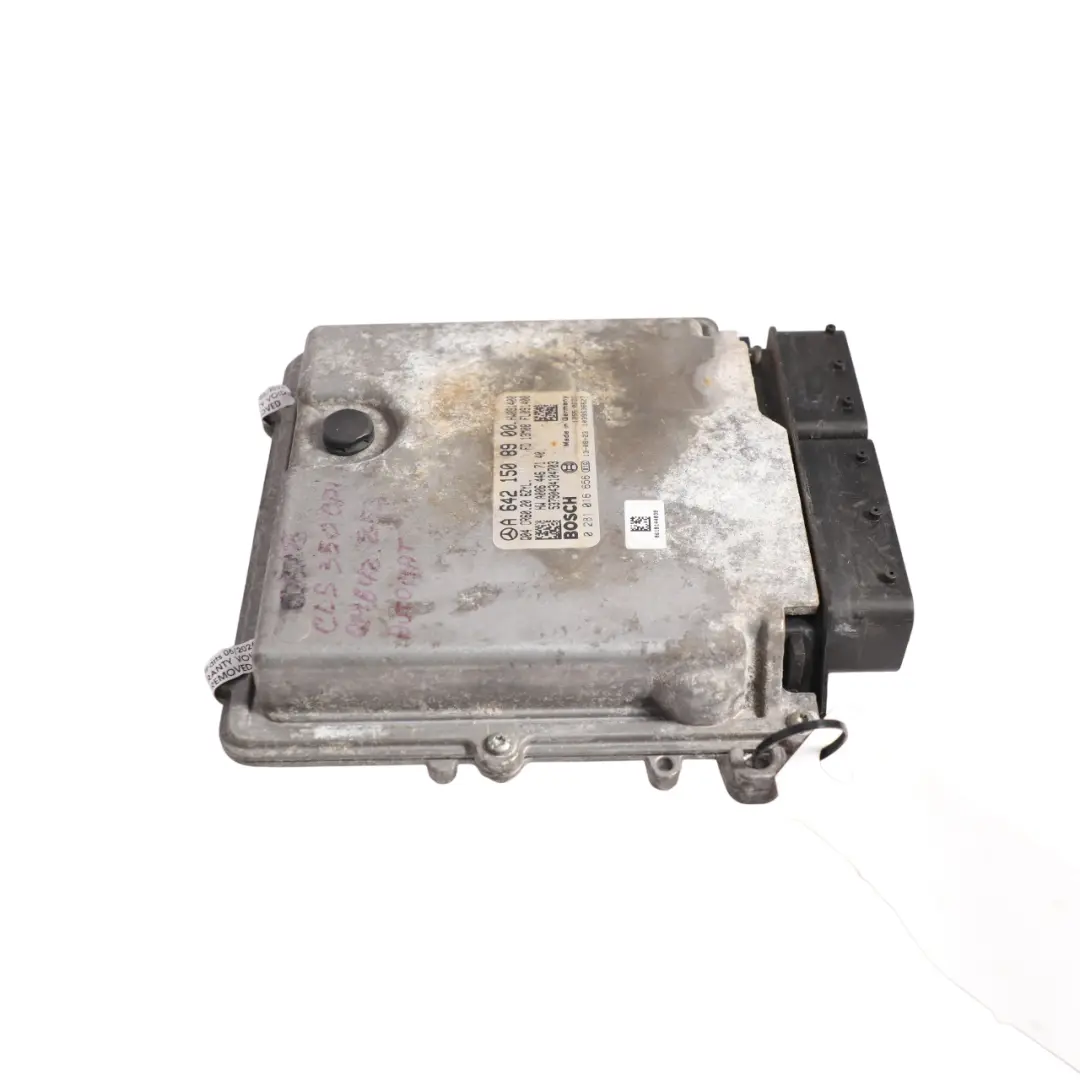 Mercedes C218 CLS 350 CDI OM642.853 265HP Engine ECU Unit Automatic - SKU A6421508900-10 - Part number A6421508900