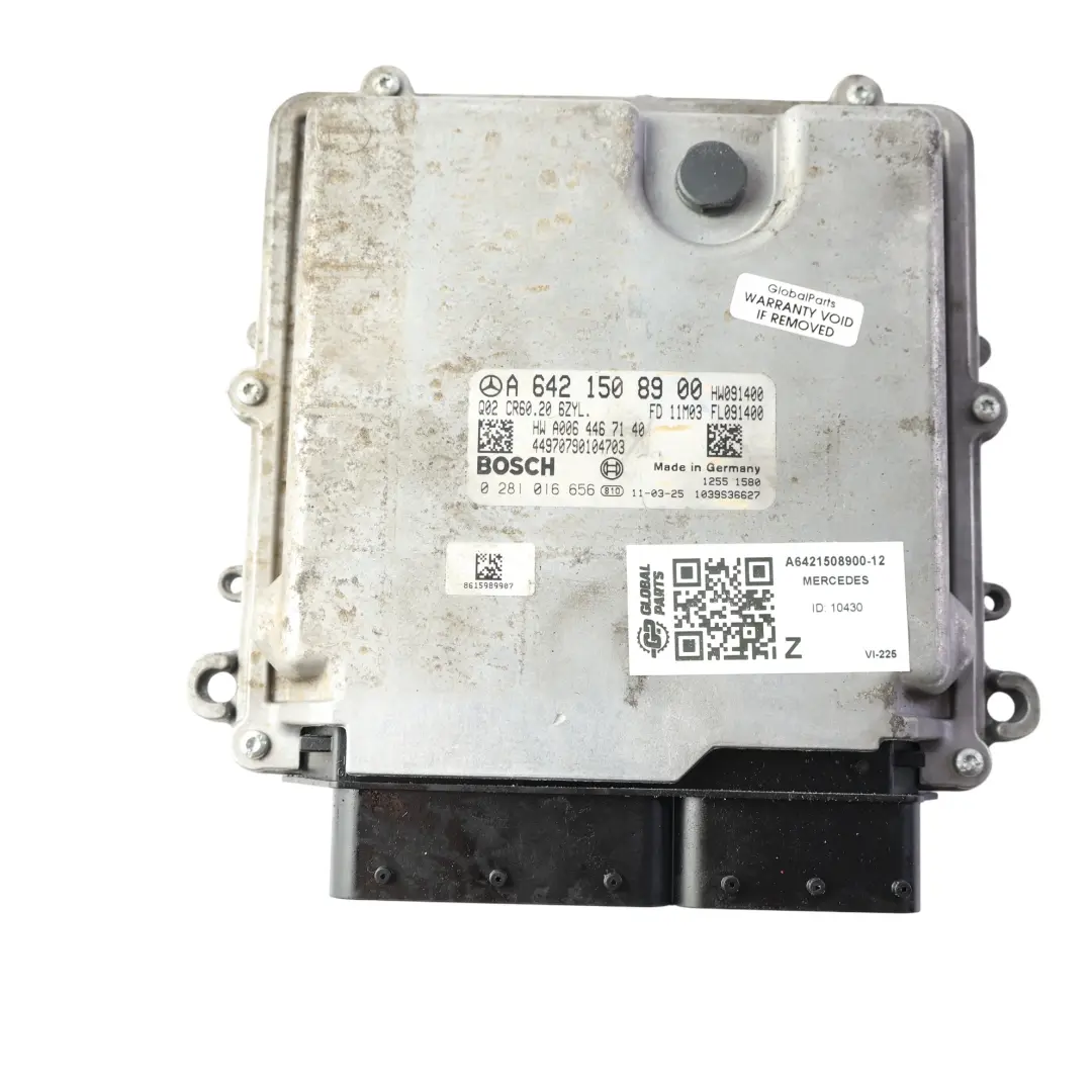 Control ECU 3.0 CDI 265HP R350 KIT Automatic to Mercedes V251 Engine with Part number A6421508900 Mercedes V251 Engine Control ECU 3.0 CDI 265HP R350 KIT Automatic - SKU A6421508900-12 - Part number A6421508900
